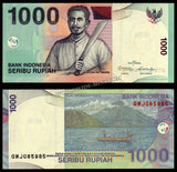 Indonesia 1000 Rupiah - 2011 P#141k UNC Bank Note N#203209 #CN1157