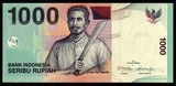 Indonesia 1000 Rupiah - 2011 P#141k UNC Bank Note N#203209 #CN1157