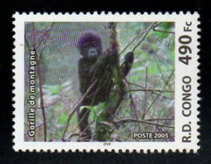 2005 Congo Gorilla 1v MNH #FT-115