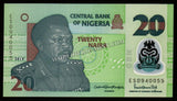 Nigeria 20 Naira - 2019 Polymer UNC Bank Note N#203164 #CN1163