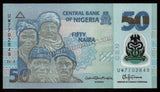 NIGERIA 50 NAIRA - 2018 Polymer UNC Bank Note N#204035 #CN1172