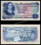 South Africa 2 Rand 1974 P# 117a UNC Bank Note N#216861 #CN1180