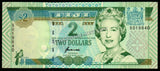 Fiji 2 Dollars - 1996 P# 96 UNC Bank Note N#206637 #CN1196