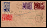 1950 INDIA Republic of India Inauguration - 4v First Day Cancelled Cover, Kilasavai Patti, Trichinopoly