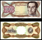Venezuela 100 Bolivars - 1992 P# 66e UNC Bank Note N#205324 #CN1204