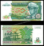 Zaire 50 Zaires - 1988 P#32a UNC Bank Note N#207987 #CN1210