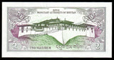 Bhutan 2 Ngultrum 1986-1990 P# 13a UNC Bank Note N#204522 #CN1224