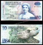 New Zealand 10 Dollars - 1998 P# 178a UNC Bank Note N#210515 #CN1226