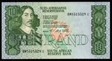 South Africa 10 Rand 1990-1993 P# 120e UNC Bank Note N#202044 #CN1232
