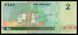 Fiji 2 Dollars - 1996 P# 96b UNC Bank Note N#206637 #CN1233