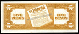 Philippines 5 Pesos 1961-1965 P# 135e UNC Bank Note N#211300 #CN1234