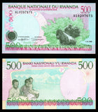 Rwanda 500 Francs - 1996 P#26a UNC Bank Note N#221666 #CN1246