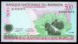 Rwanda 500 Francs - 1996 P#26a UNC Bank Note N#221666 #CN1246