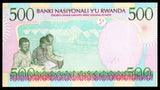 Rwanda 500 Francs - 1996 P#26a UNC Bank Note N#221666 #CN1246
