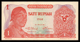 Indonesia 1 Rupiah - 1968 P# 102a UNC Bank Note N#225362 #CN1251