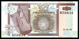 Burundi 50 Francs - 1994 P#36a UNC Bank Note N#206368 #CN1267