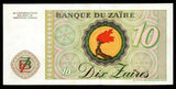 Congo 10 Zaire - 1985 P#27a UNC Bank Note N#206327 #CN1269