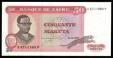 Congo 50 Makuta - 1979 P#17a UNC Bank Note N#201666 #CN1270