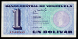 Venezuela 1 Bolivar - 1989 P# 68 UNC Bank Note N#203199 #CN1273