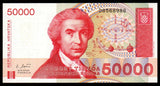 Croatia 50000 Dinars - 1993 P# 26a UNC Bank Note N#202097 #CN1276