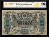 Russia 1000 Rubles - 1919 P#S418c UNC Graded Bank Note N#229862 #CN1282