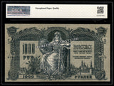 Russia 1000 Rubles - 1919 P#S418c UNC Graded Bank Note N#229862 #CN1282