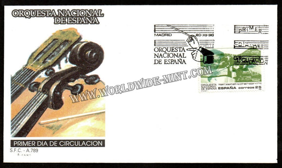 1990 Spain National Orchestra Of Spain FDC #FA129