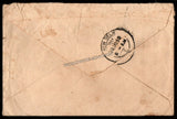 1950 INDIA Republic of India Inauguration - 4v First Day Cancelled Cover Commercial Cover from Secunderabad to New Delhi