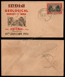 1951 INDIA Geological Survey of India Private FDC - II