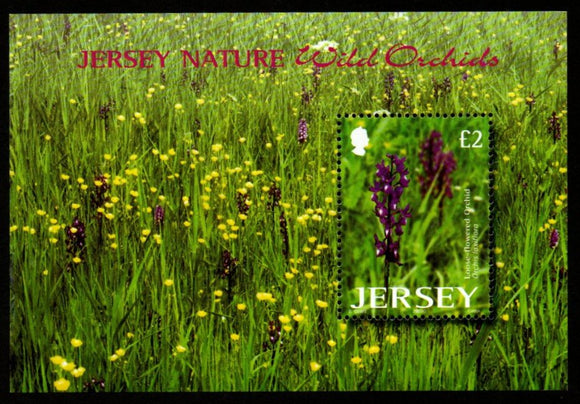 2003 Jersey Nature Wild Orchids MS #S-13