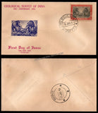 1951 INDIA Geological Survey of India Private FDC - I