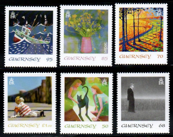 2020 Guernsey SEPAC - Artwork from the National Gallery 6v MNH - Face Value: 4.7 Pounds  #FT-140