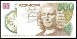 Komori 500 Units - John Harrison Uniface UNC Test Note #CN1413