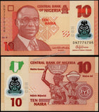 NIGERIA 10 NAIRA - 2018 - 786 Holy Number - UNC POLYMER CURRENCY NOTE N#203064 #CN1415