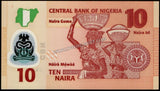 NIGERIA 10 NAIRA - 2018 - 786 Holy Number - UNC POLYMER CURRENCY NOTE N#203064 #CN1415
