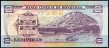 HONDURAS 2 LEMPIRAS - 2006 - 786 Holy Number P# 80Af UNC BANK NOTE N#207771 #CN1416