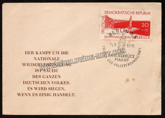 1959 Germany memorial Site FDC #FA141