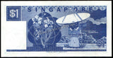 SINGAPORE 1 DOLLAR - 1987 - 786 Holy Number UNC CURRENCY NOTE N#202934 #CN1420
