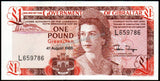 GIBRALTAR 1 POUND - 1988 Queen Elizabeth II - 786 Holy Number UNC CURRENCY NOTE N# 202086 #CN1423