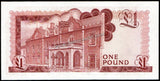GIBRALTAR 1 POUND - 1988 Queen Elizabeth II - 786 Holy Number UNC CURRENCY NOTE N# 202086 #CN1423