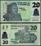 Nigeria 20 Naira - 2024 Polymer - 786 Holy Number UNC Bank Note N#203164 #CN1425