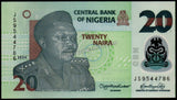 Nigeria 20 Naira - 2024 Polymer - 786 Holy Number UNC Bank Note N#203164 #CN1425
