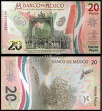 Mexico 20 Pesos - 2023 Polymer COMMEMORATIVE - Holy Number UNC Bank Note N#306846 #CN1426