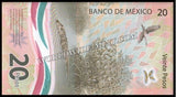 Mexico 20 Pesos - 2023 Polymer COMMEMORATIVE - Holy Number UNC Bank Note N#306846 #CN1426