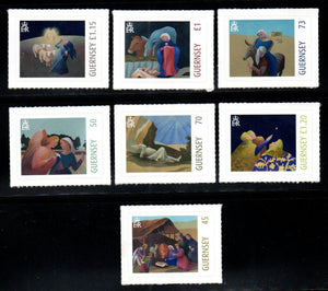 2021 Guernsey The Nativity Story 7v MNH Face Value: 5.73 Pounds #FT-144