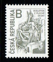 2022 Czech Republic The Tradition of the Czech Stamp Design - Recess Print from Plat Plates 1v MNH #FT-147