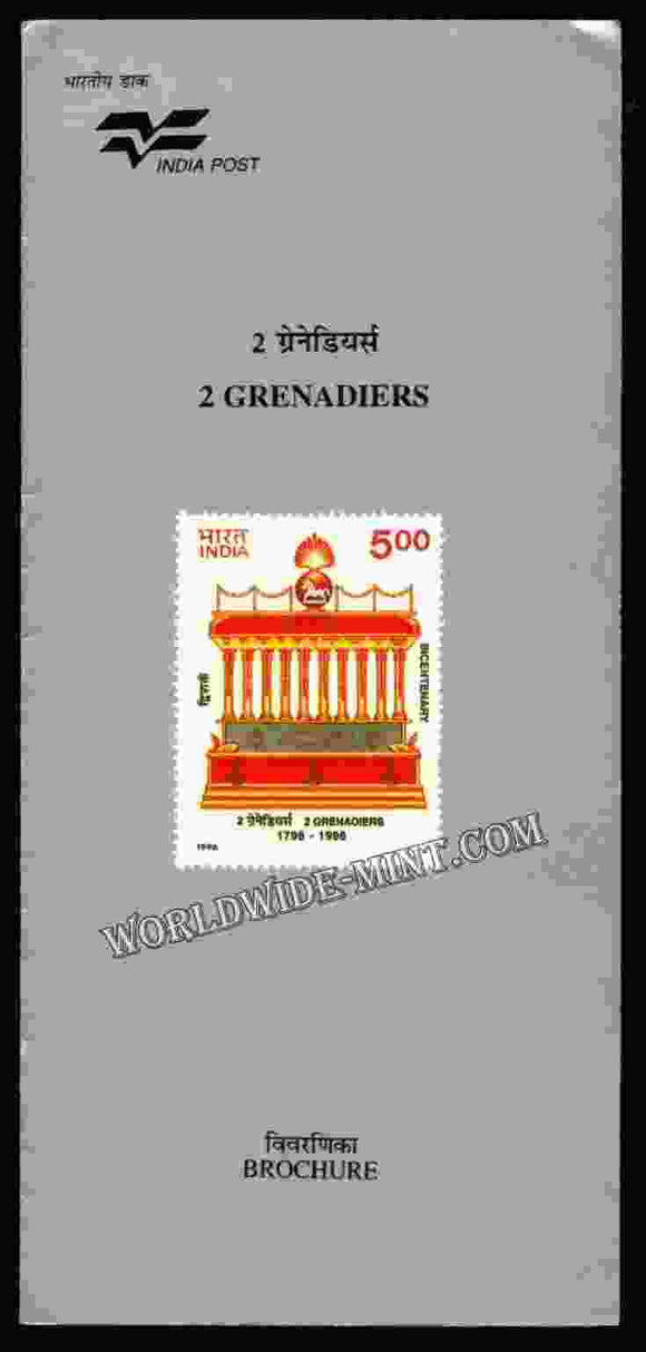 1996 2nd Batallion Grenadiers Plain Unstamped Brochure
