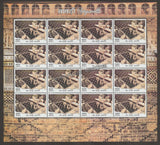 2017 INDIA Stepwells of India Sheetlet complete set of 16