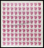 INDIA Rose 9th Series(2 00) Definitive Full Sheet of 100 Stamps MNH