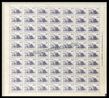 INDIA Smooth Indian Otter 9th Series(3 00 ) Definitive Full Sheet of 70 Stamps MNH
